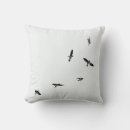 Search for swallow pillows Black and white
