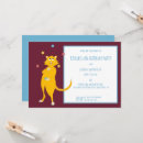 Recherche de chat de gingembre invitations Pour enfants