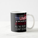 Search for i love trump mugs Election