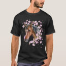 Recherche de cheval brun tshirts Course de chevaux
