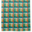 Search for orange and gray shower curtains Abstract