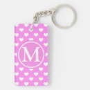Search for double heart keychains Girly