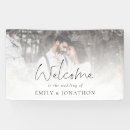 Search for photo wedding banners Minimalist