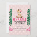 Search for giraffe baby girl shower invitations Flowers
