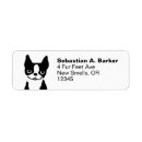 Search for boston terrier return address labels Dog
