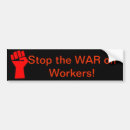 Search for worker bumper stickers Socialist