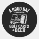 Recherche de tireur autocollants Golfeurs