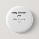 Search for valentines day buttons Happy valentine's day