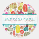 Search for retro illustrations stickers Colourful