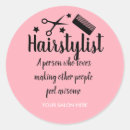 Search for hairstylist stickers Beauty salon