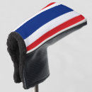 Search for red white and blue golf head covers Flag