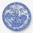 Search for blue willow plates Blue and white