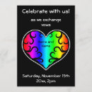 Search for gay and lesbian wedding invitations Vibrant