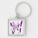 Search for purple wings keychains Abstract