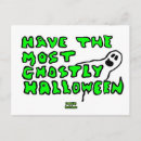 Search for ghostly postcards Halloween