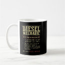 Search for diesel mechanic mugs Funny