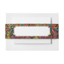 Recherche de motif coloré bandeaux de faire part Cool