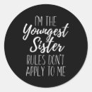 Search for rules for stickers Sister