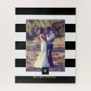 Recherche de noir et blanc puzzles Monogramme