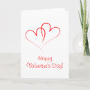 Search for romance simple cards Valentine's