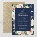 Search for blush and navy quinceanera invitations Pink