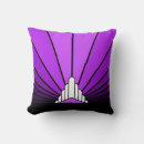 Search for art deco purple pillows Vintage