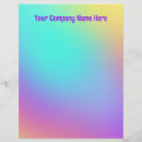 Search for gradient business stationery Pastel
