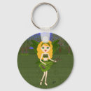 Search for and green leaf keychains Fairy