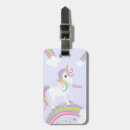 Search for unicorn luggage tags Girl
