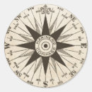 Search for compass rose stickers Vintage