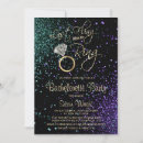 Search for teal bachelorette party invitations Girls night out