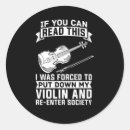Search for violin player stickers Classical music