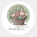 Search for vintage charm stickers Flowers