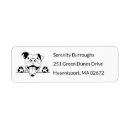 Search for pitbulls return address labels Cute