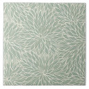 Recherche de fleurs blanches carreaux Vert