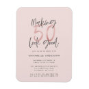 Search for fiftieth 4x6 invitations Glitter