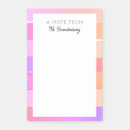 Search for back to school post it notes A note from teacher