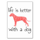 Search for dogs table cards Animal