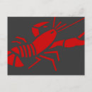 Recherche de homard rouge cartes postales Fruits de mer