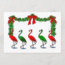 Search for florida christmas invitations Flamingo