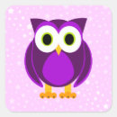 Search for purple owl stickers Birds