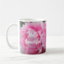Search for pink peonies mugs Girly