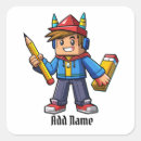 Search for cartoon pencil stickers Fun