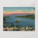 Search for lake emerald postcards Sierra nevada mountains