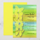 Search for butterfly bar bat mitzvah invitations Butterflies