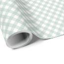 Search for pastel green wrapping paper Gingham