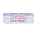 Search for fish scale return address labels Under the sea