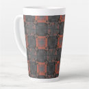 Search for orange grey mugs Pattern