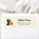 Search for beekeepers return address labels Bumble bee