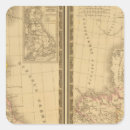 Search for ancient map stickers Hand